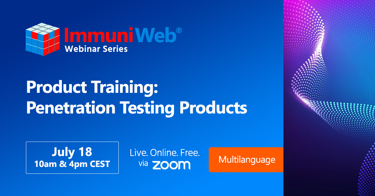 Product Training: Penetration Testing Products