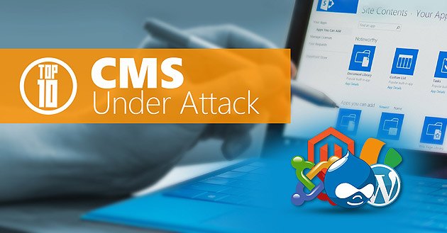 Top 10 most popular CMS under attack in 2018