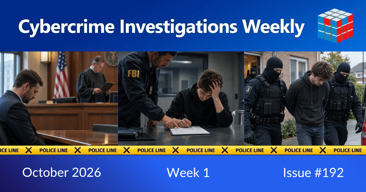 Cybercrime Weekly – October 2026, Week 1 – Issue #192