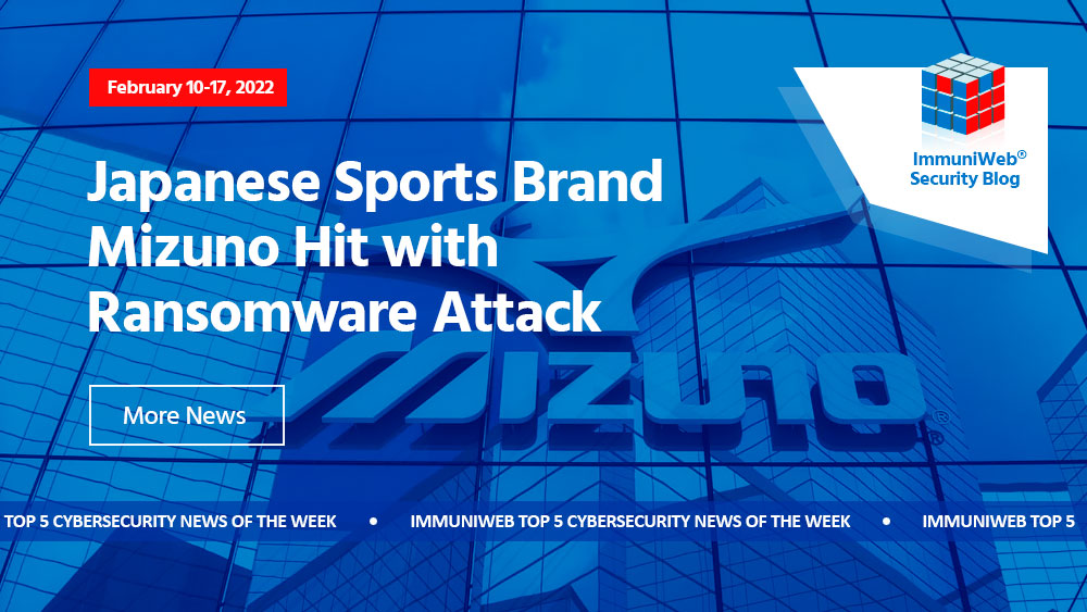 Japanese Sports Brand Mizuno Hit with a Ransomware Attack
