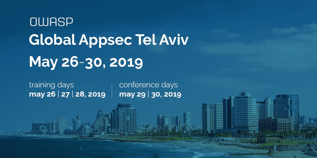 OWASP Global AppSec Conference 2019