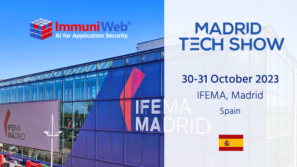 ImmuniWeb Participates at Madrid Tech Show 2023