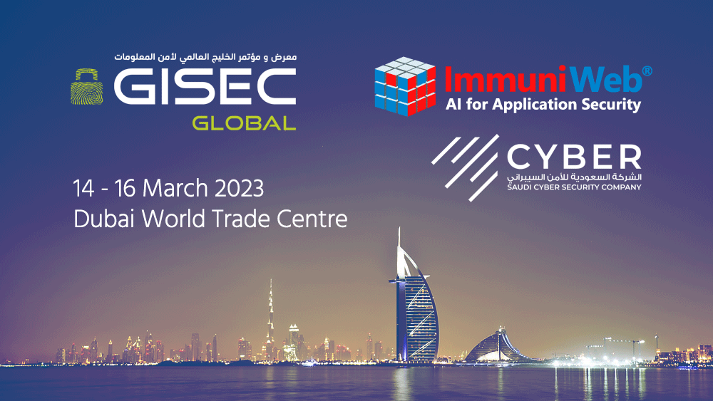 ImmuniWeb Participates at GISEC Global Cybersecurity Exhibition 2023