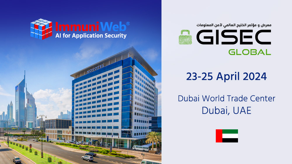 ImmuniWeb Participates at GISEC GLOBAL 2024