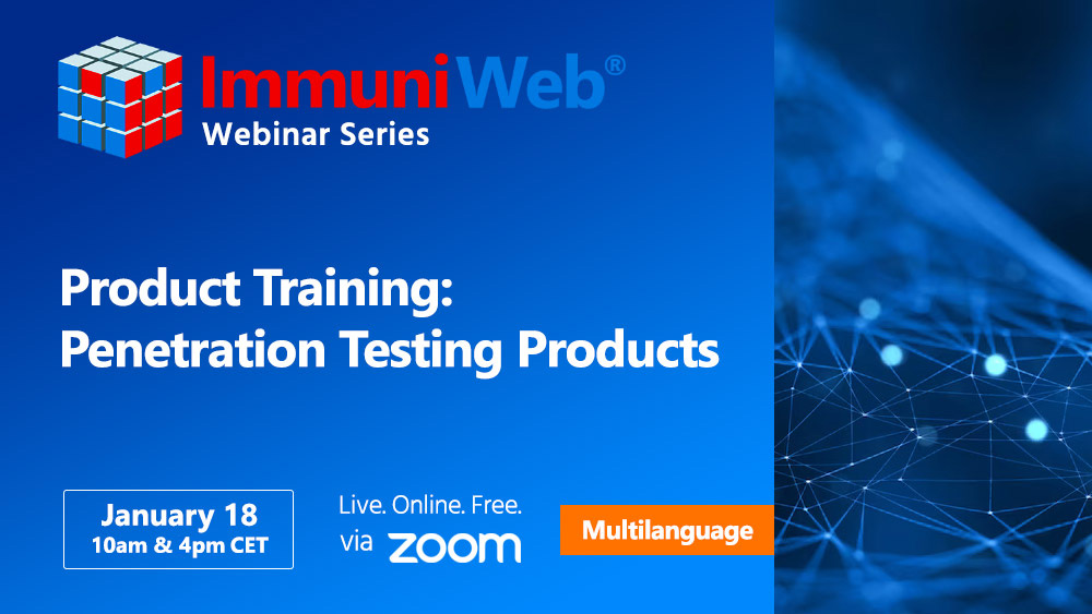 Product Training: Penetration Testing Products