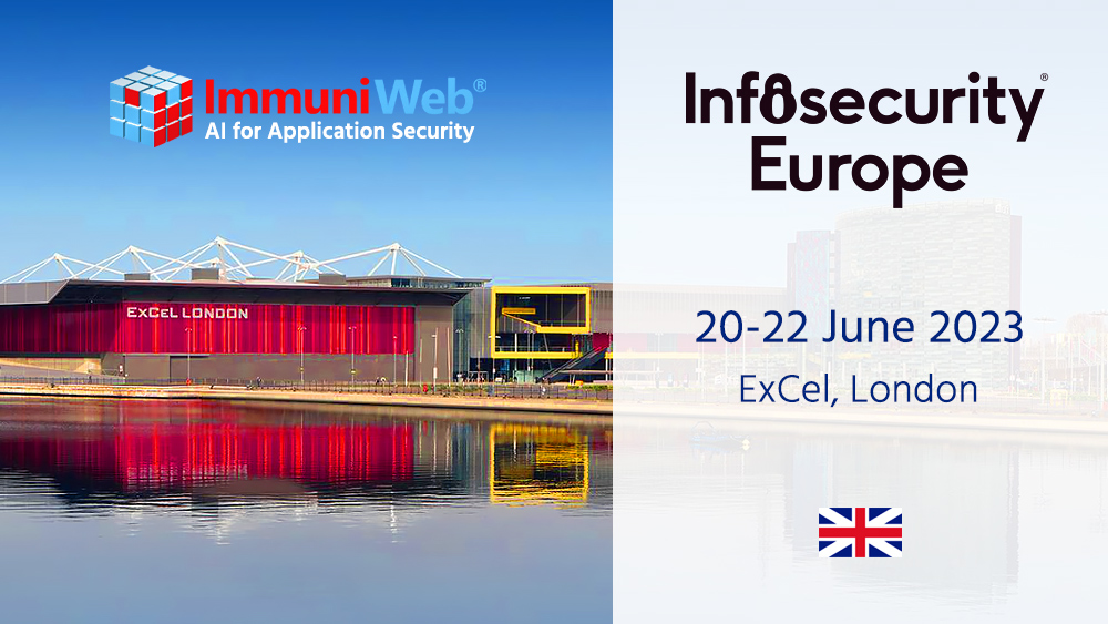 ImmuniWeb Participates at Infosecurity Europe 2023