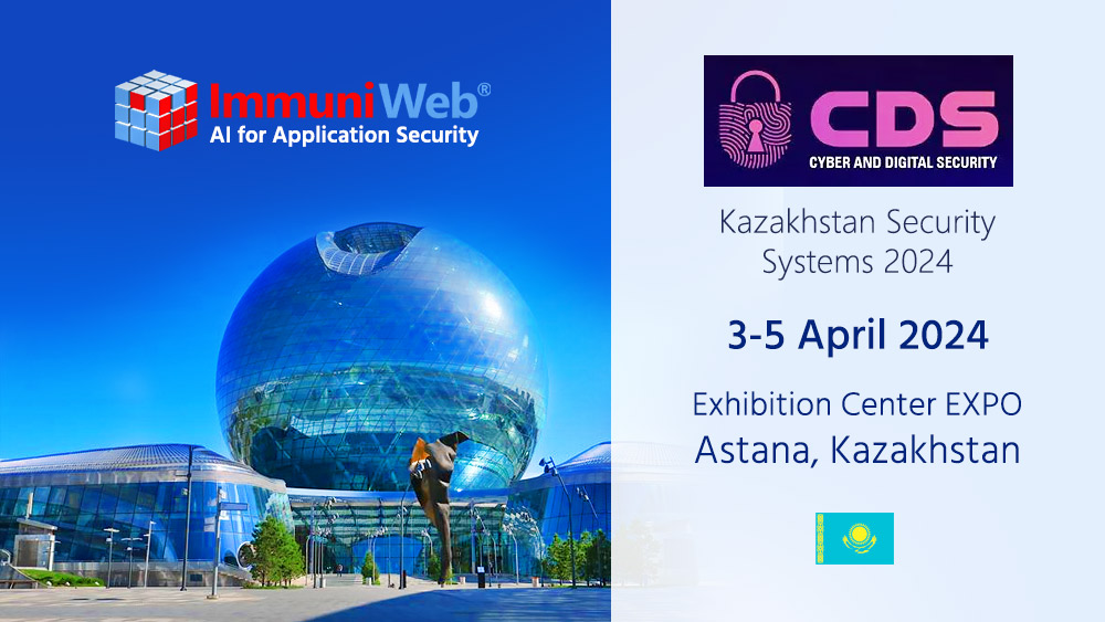 ImmuniWeb Participates at Kazakhstan Security Systems 2024