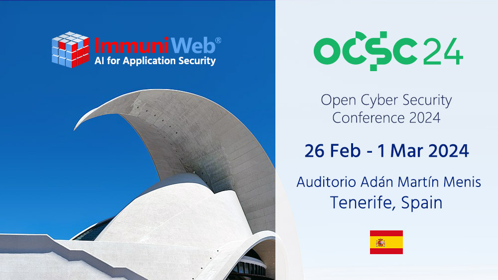 ImmuniWeb Participates at Open Cyber Security Conference 2024