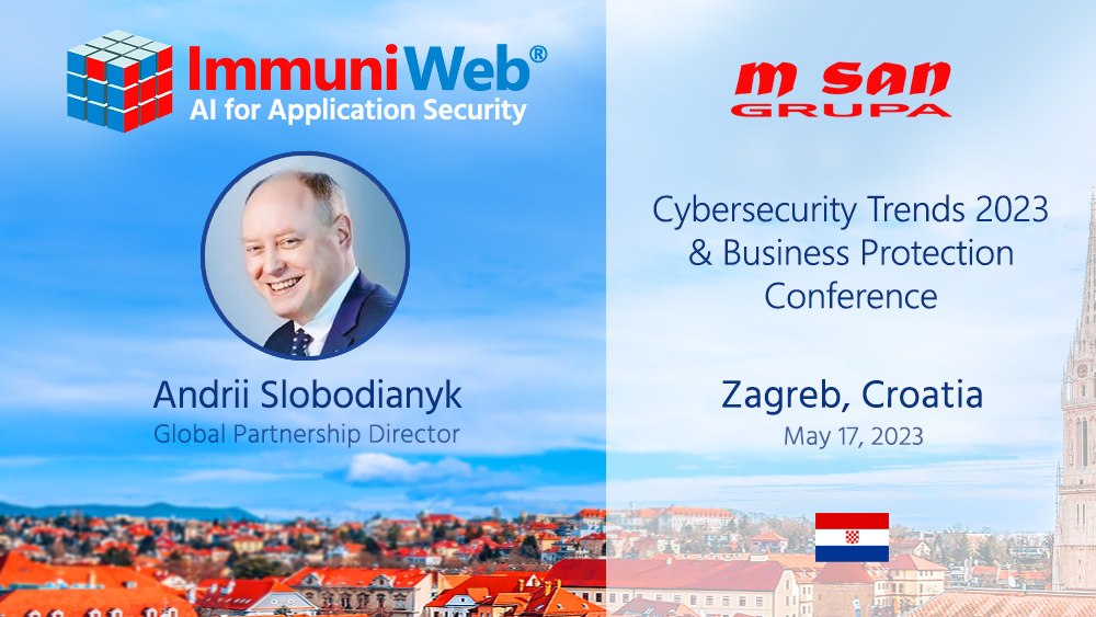 ImmuniWeb Participates at Cybersecurity Trends in 2023 and Business Protection Conference