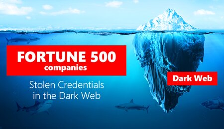 State of Stolen Credentials in the Dark Web from Fortune 500 Companies