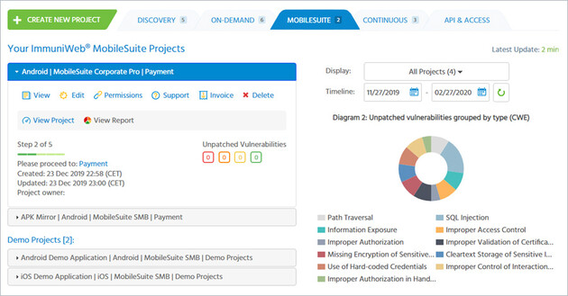 New Features of ImmuniWeb MobileSuite