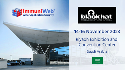 ImmuniWeb to Participate at Black Hat MEA 2023 with CYBER
