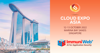 ImmuniWeb Takes Part at Cloud Expo Asia, Singapore
