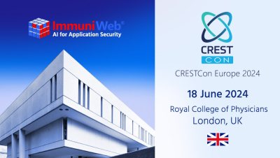 ImmuniWeb Participates at CRESTCon Europe 2024