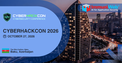 ImmuniWeb Participates at CyberHackCon 2026