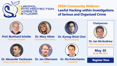 ImmuniWeb Participates at Europol EDEN Community Webinar