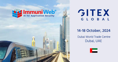 Gitex Global Dubai 2024: Meet ImmuniWeb at the Swiss Pavilion