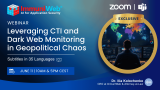 Leveraging CTI and Dark Web Monitoring in Geopolitical Chaos