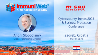 ImmuniWeb Participates at Cybersecurity Trends in 2023 and Business Protection Conference